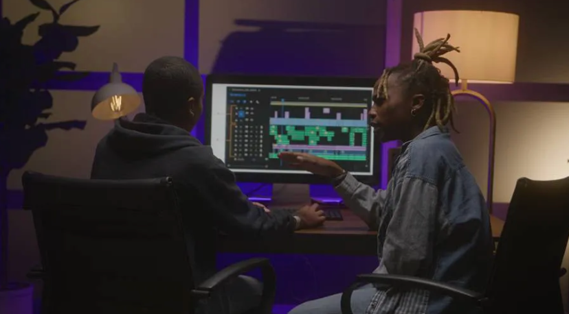 Editing 2 Mosaic Media Films